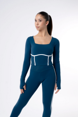 Top bleu 6640