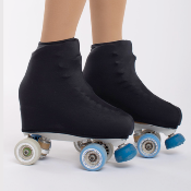 Couvre-patins lycra - Noir