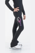 Pantalon de patinage - Biellmann Rose dgrad