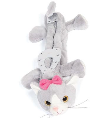 Protège-lames animaux - Chat gris