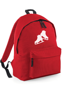 Sac à Dos - Rouge - Patins blancs