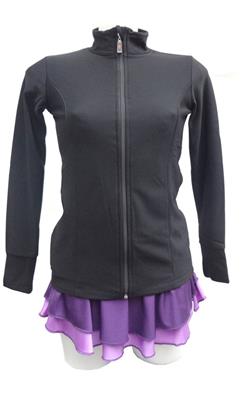 Veste Technique doublée polaire - Noir