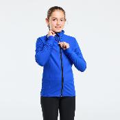 Veste technique doublée polaire - Bleu