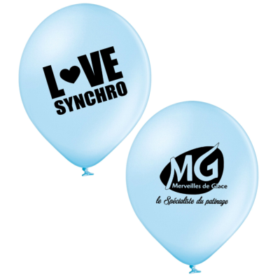 Ballon de Baudruche Ciel - Lot de 25