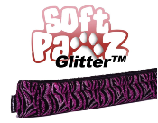 Soft Pawz - Protège-lames éponge - Glitter RoseFuchsia