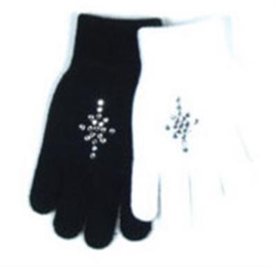 Gants à strass