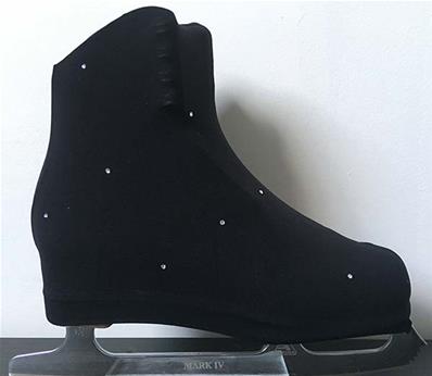 Couvre-patins à Strass - Noir ou beige