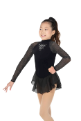 Tunique de patinage - Jet Black Starshine Dress
