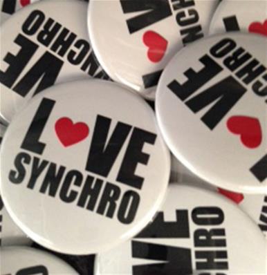 Badge Love Synchro - Lot 48 badges