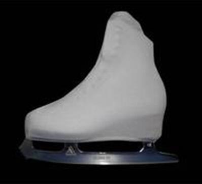 Couvre-patins lycra - Blanc