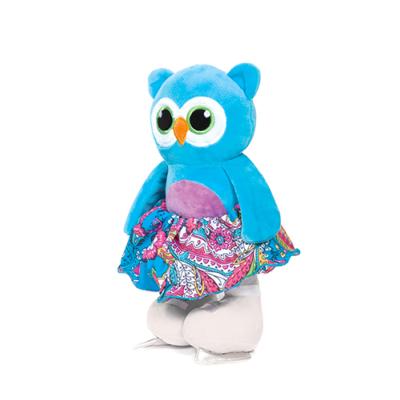 Peluche Hibou Patineuse 