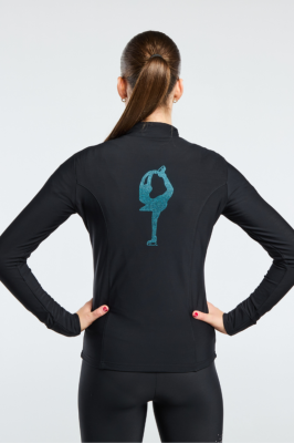 Veste tech. Turquoise