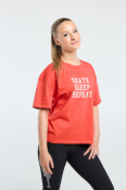 Tee Shirt Oversize - Skate Sleep Repeat