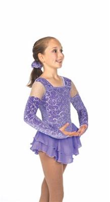 Tunique de patinage - Powder Purple Dress