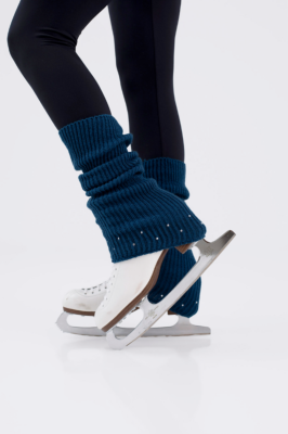 Guêtre Strass Bleu Canard