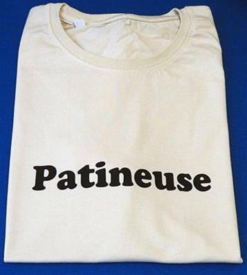 Tee Shirt Patineuse couleur Crème