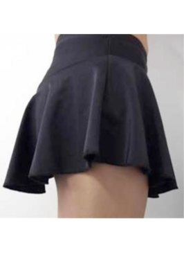Jupette de patinage Lycra - Noir
