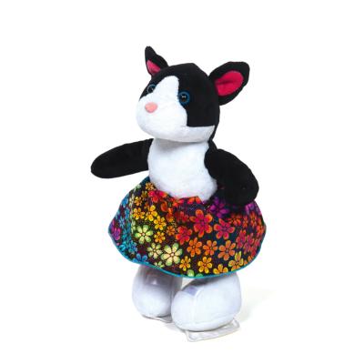 Peluche Chat Patineuse 