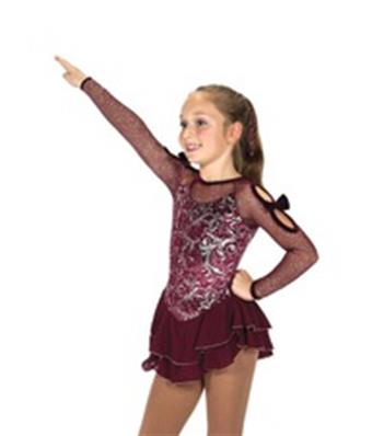 Tunique de patinage - Infinite Charm - Bordeaux