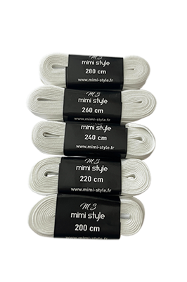 Lacets Mimi Style - Blanc
