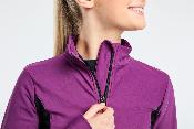 Veste Technique doublée polaire - Violet