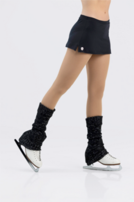 Guêtre Danse Noir Lurex
