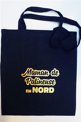 Sac Coton - Maman de patineuse en Nord