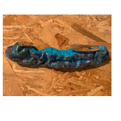 Protège-lames Soft Pawz - Snakeskin Blue