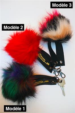 Porte Clé Ponpon Maman