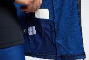 Veste technique doublée polaire - Marine