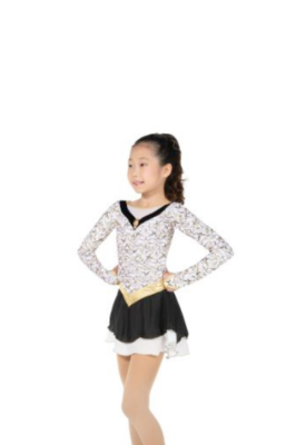 Tunique de patinage - Gold & Glamour Dress