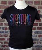 Tee Shirt - Skating - Strass