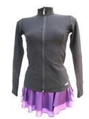 Veste technique doublée polaire - Pirouette Cambrée Violette