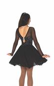 Tunique de patinage - North Wind Waltz Dress - Black Onyx