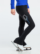 Pantalon de patinage - Biellmann bleu dgrad