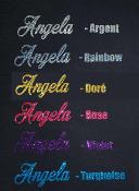 Pantalon de patinage - Prénom Pailleté