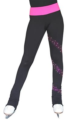 Pantalon Spiral Strass - Fuchsia