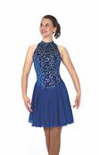 Tunique de patinage - Bolero Blue Dance Dress