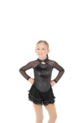 Tunique de patinage - Shimmer Black Dress