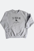 Sweat "Je peux pas j'ai patin"