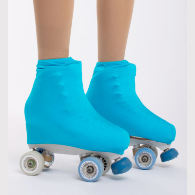 Couvre-patins lycra - Turquoise