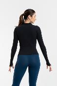 Tee Shirt Col montant Intermezzo noir 6618