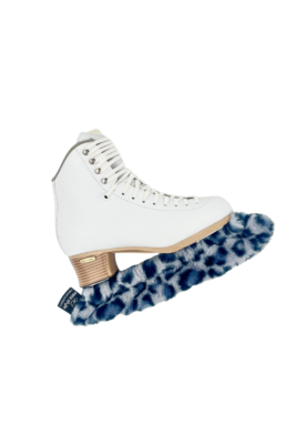 Protège-lames Mimi Style - Fourrure Leopard Bleu