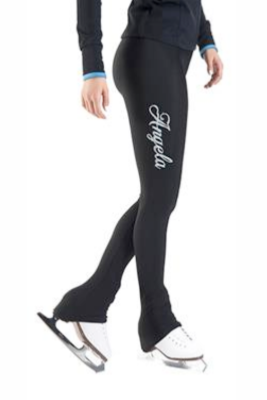 Pantalon de patinage - Prénom Pailleté