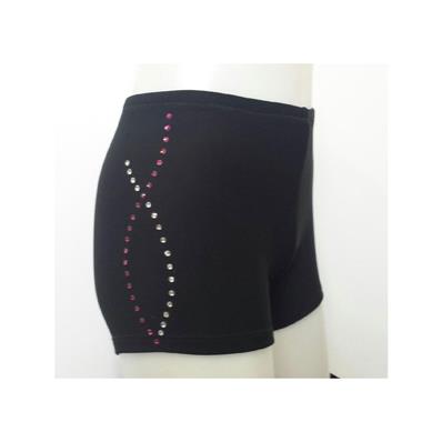 Short à strass - Crystal et Fuchsia