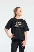 Tee Shirt Oversize - Skate Sleep Repeat