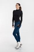 Tee Shirt Col montant Intermezzo noir 6618