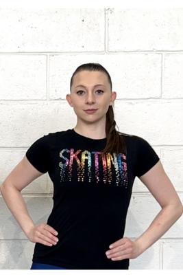 Tee Shirt - Skating - Strass