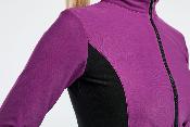 Veste Technique doublée polaire - Violet