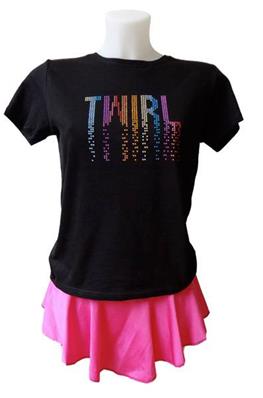 Tee Shirt - Twirl Strass